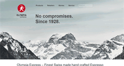 Desktop Screenshot of olympia-express.ch